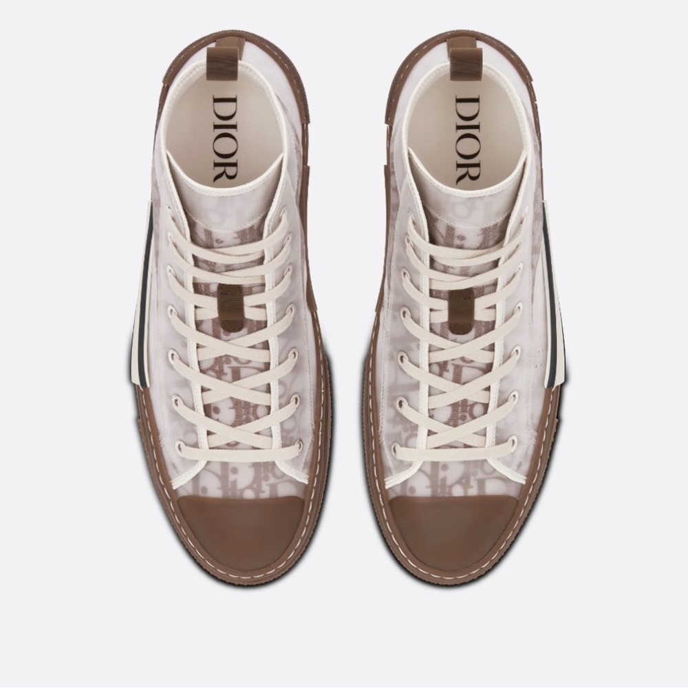 DIOR B23 Hi Top Sneakers Size 39 EU 8.5/9 US OBLIQUE